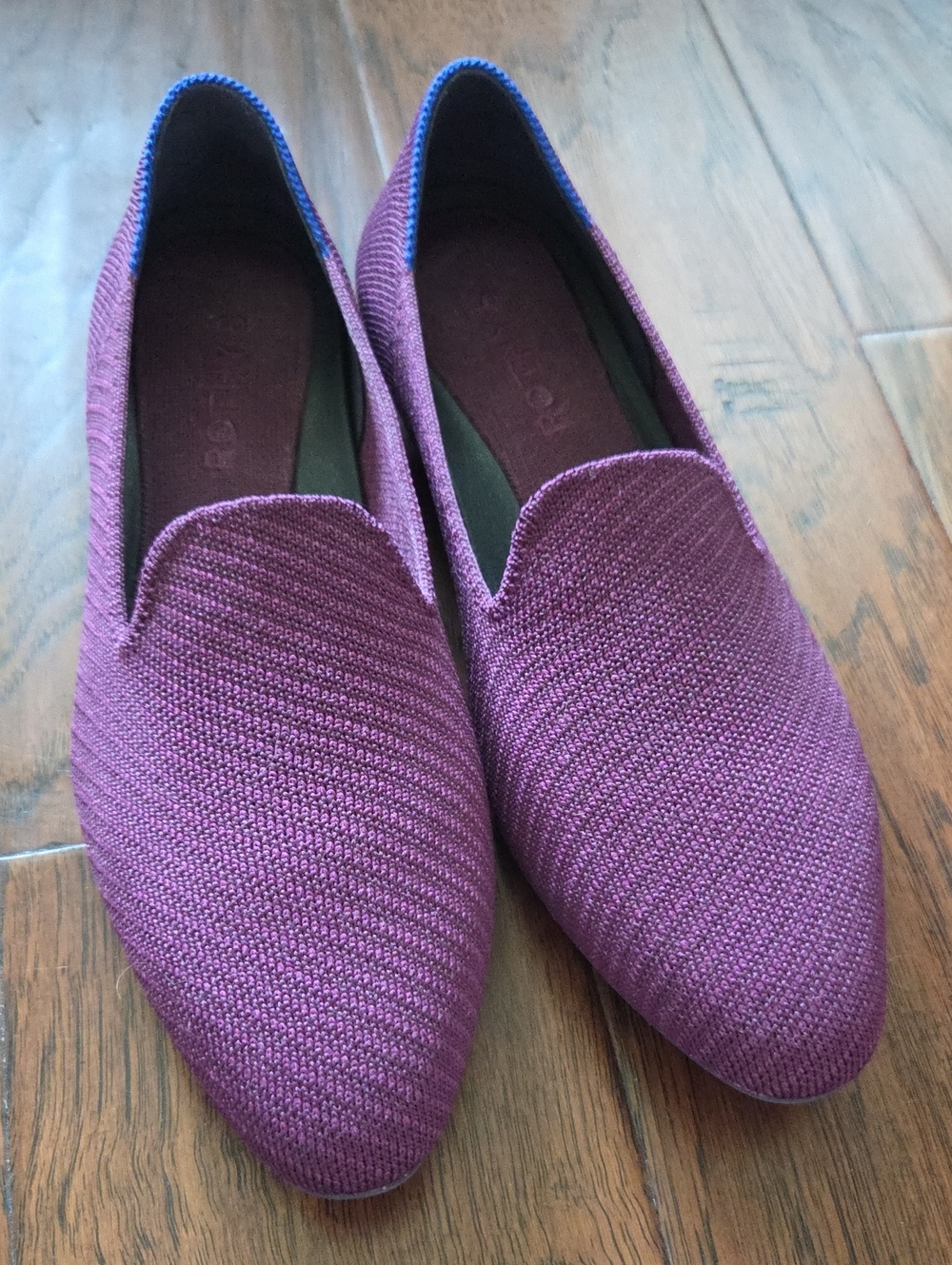 Rothy's Plum Twill Size 7